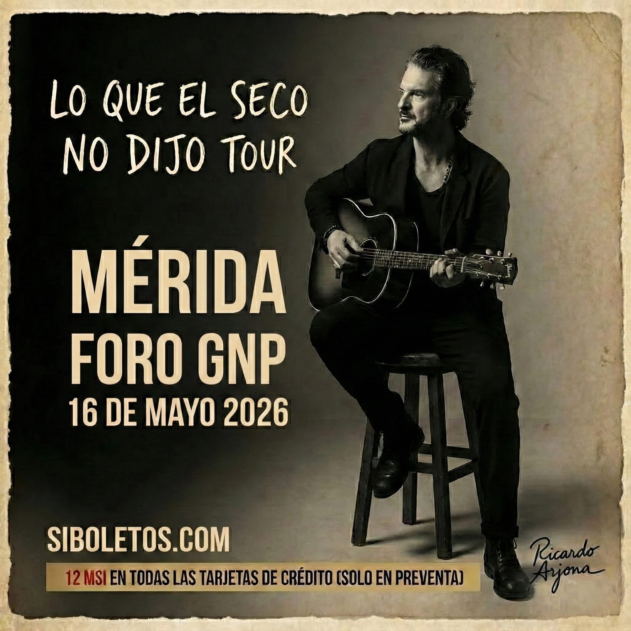 RICARDO ARJONA - MÉRIDA